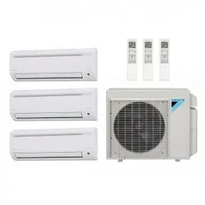 Same Day Shipping Daikin Mini Split | 4 Zone | 36000 BTU | 4MXS36WMVJU9, CTXS07WVJU9 + FTXS15WVJU9 + FTXS15WVJU9
