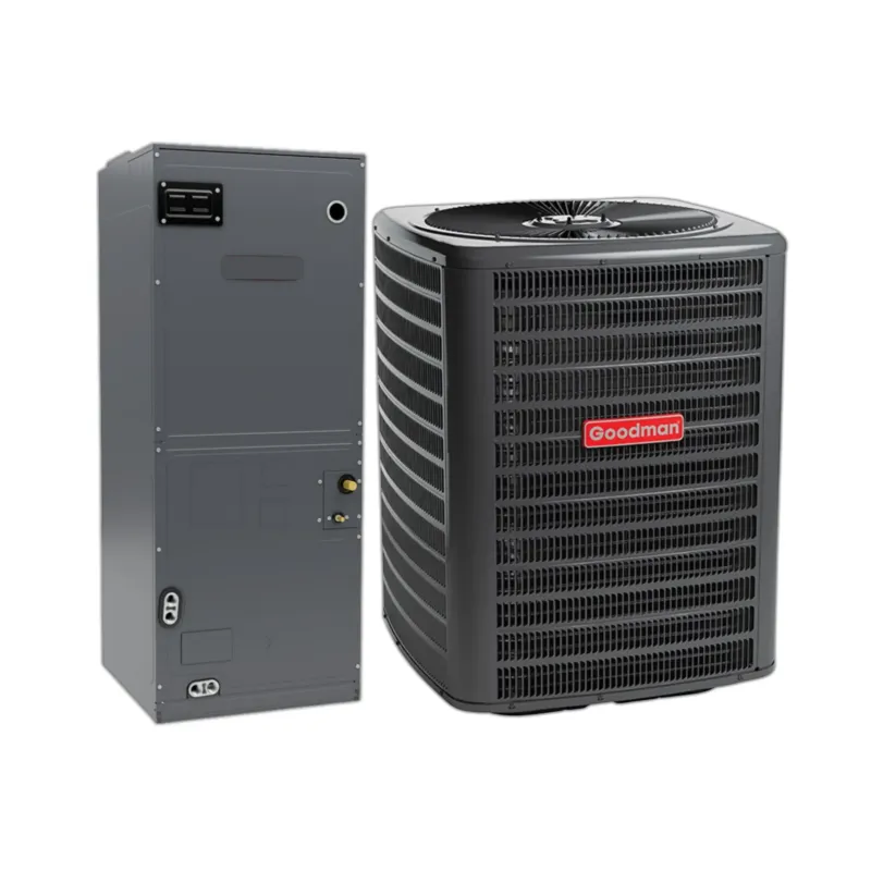 Goodman 2.5 Ton 14.5 SEER2 Central Air Conditioner Condenser with Multi-Position Air Handler Low Price