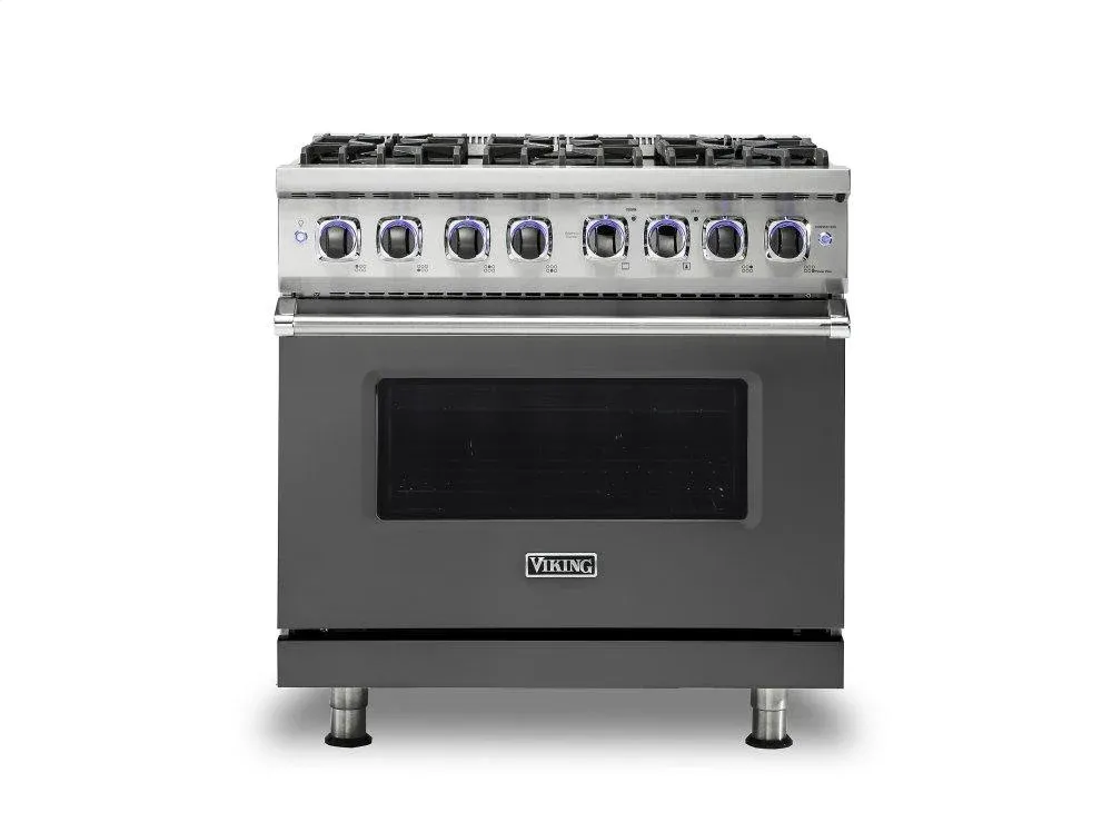 New Arrival VIKING VDR73626BDGLP 36" Dual Fuel Range - VDR7362 Viking 7 Series Gray