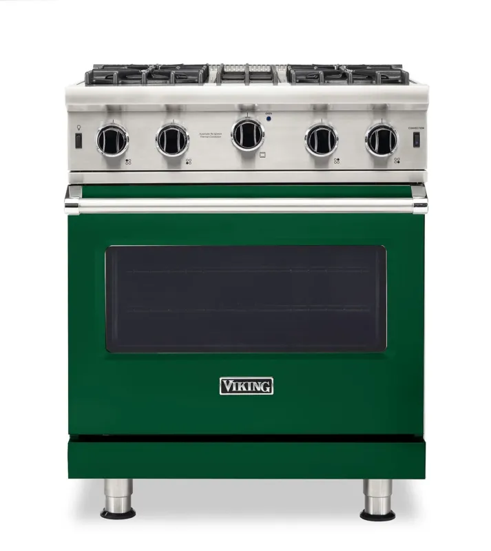 In Demand VIKING VGIC53024BIV 30" Open Burner Gas Range - VGIC5302 Viking 5 Series Green