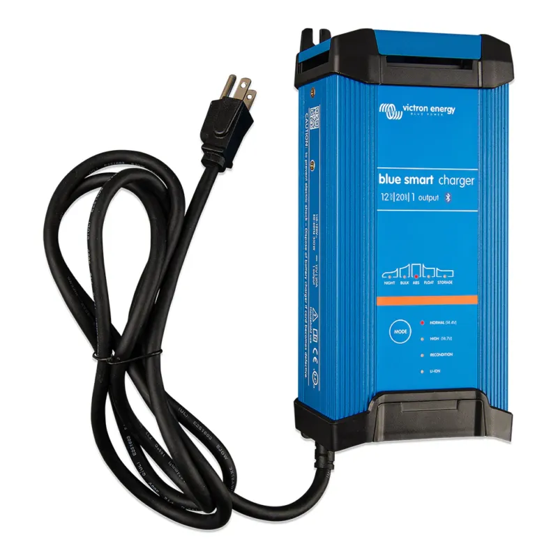 Victron Energy Blue Smart IP22 12VDC 20A 3 Bank 120V Charger - Dry Mount [BPC122046102] Genuine