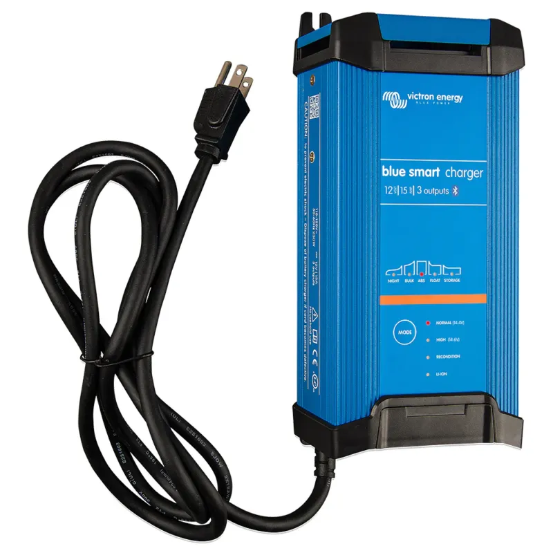Victron Energy Blue Smart IP22 12VDC 15A 3 Bank 120V Charger - Dry Mount [BPC121546102] Express Delivery