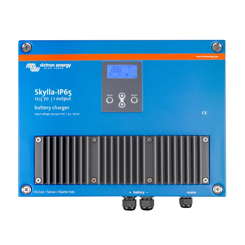 Victron Energy Skylla-IP65 12/70 1+1 120-240VAC Battery Charger [SKY012070000] High Quality