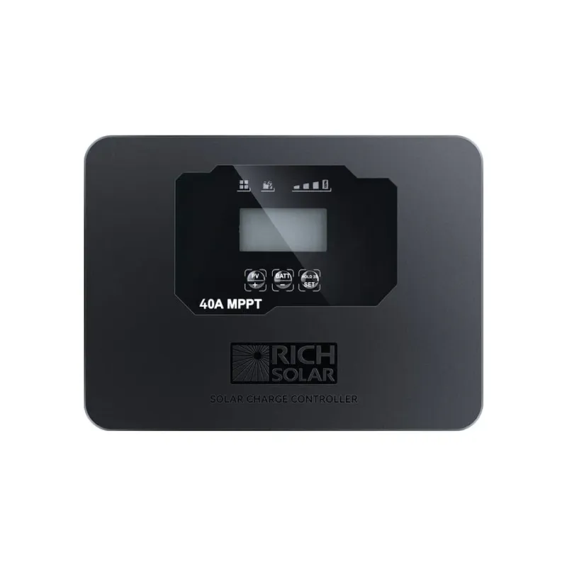 Rich Solar BRAVO FLUSH 40 | 40 Amp 12V/24V Flush Mount MPPT Solar Charge Controller Exclusive Offer