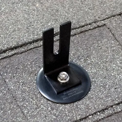 Deal QuickBOLT 17962 Multi Roof Mount 5/16 X 4" QuickBOLT2 Kit with 3" Microflashing and Low Profile Split Top L-Foot
