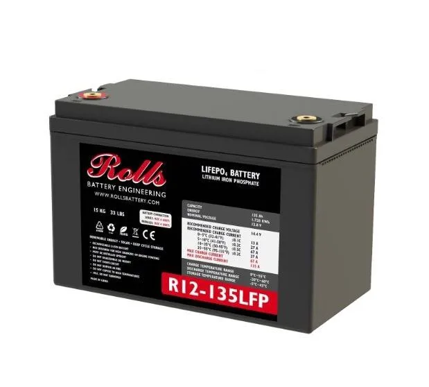 Bargain Rolls Surrette R12-135LFP Lithium 135Ah 12 Volts Battery