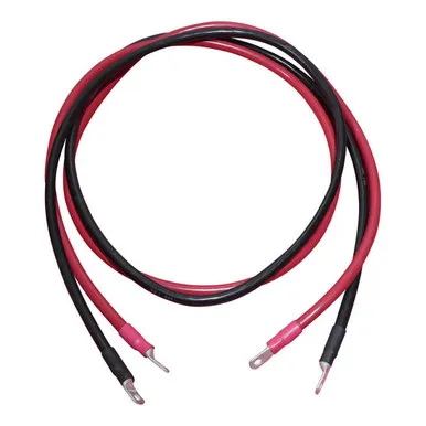 Luxury 96in 1/0 AWG Battery to Inverter Cables | Black and Red