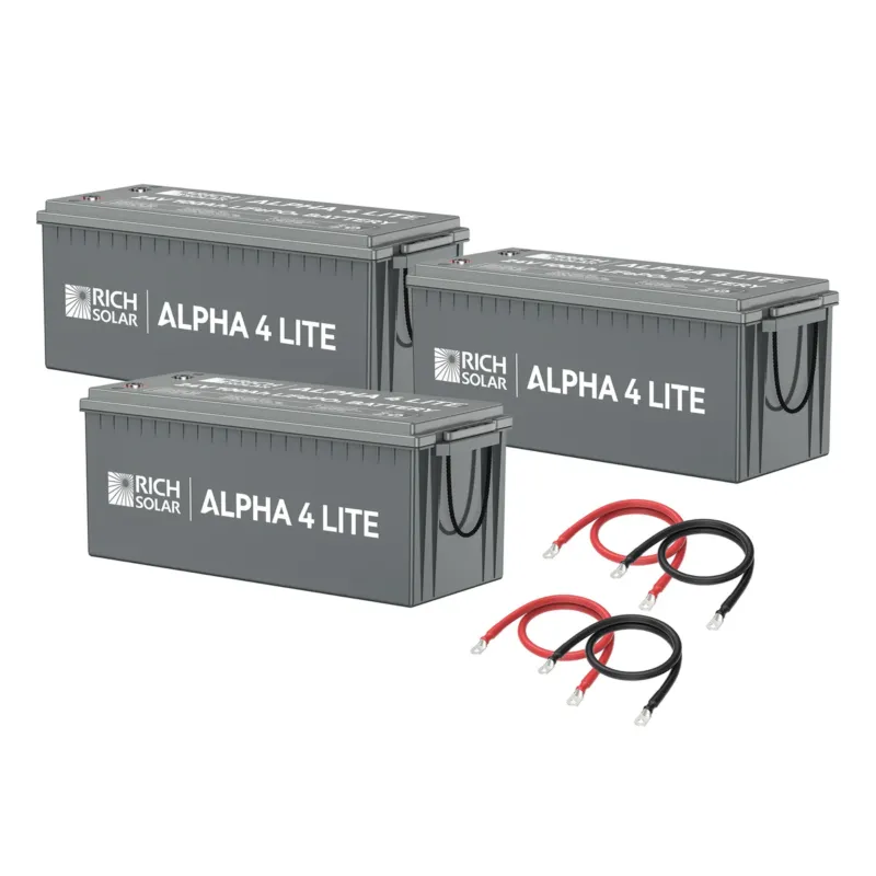 24V - 300AH - 7.6kWh Lithium Battery Bank Direct From Factory