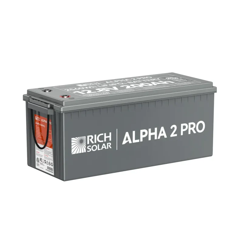 Hassle-Free Returns ALPHA 2 PRO 12V 200Ah LiFePO4 Battery for RVs, Cabins, and Tiny Homes