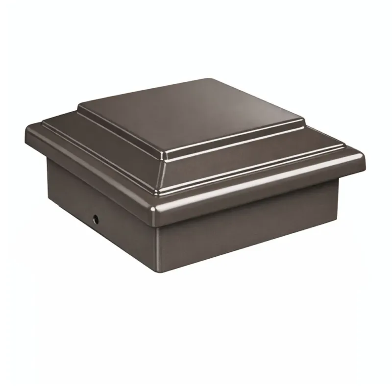 Metal Post Cap - 4-3/8" / Bronze - $31.00 Popular