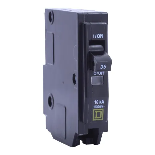 Big Sale Schneider Electric QO140HID Mini circuit breaker, QO, 40A, 1 pole, 120/240 VAC, 10 kA, high density discharge, plug in mount