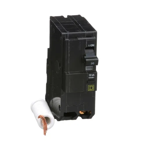 Schneider Electric QO230EPD Mini circuit breaker, QO, 30A, 2 pole, 120/240 VAC, 10 kA, 30mA grd fault B, plug in mount Free Returns