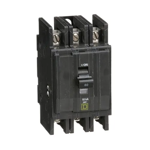 Schneider Electric QOU360 QOU Miniature Circuit Breaker, 60A, 3P, 240V, 10kA Brand New