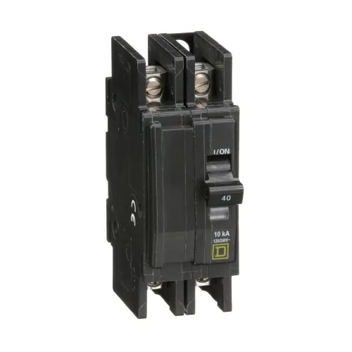 Schneider Electric QOU240 QOU Miniature Circuit Breaker, 40A, 2P, 120/240V, 10kA Place Order