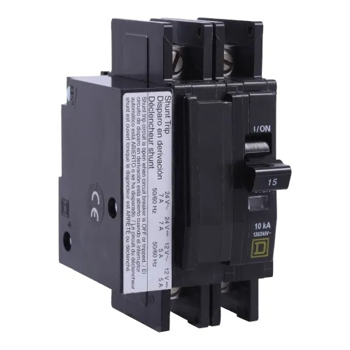 Bargain Schneider Electric QOU21251021 QOU Miniature Circuit Breaker, 125A, 2P, 120/240V, 10kA, Shunt Trip