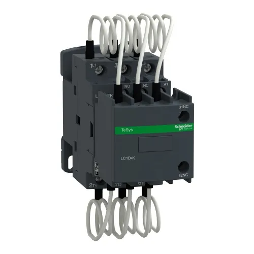 Best Price Schneider Electric LC1DFKM7 Capacitor contactor, TeSys D, 12.5 kVAR at 400 V/50 Hz, coil 220 V AC 50/60 Hz