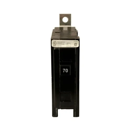 Eaton QBHW1070 Thermal Magnetic Circuit Breaker - 240 Max Volt 70 Amp Time-Limited