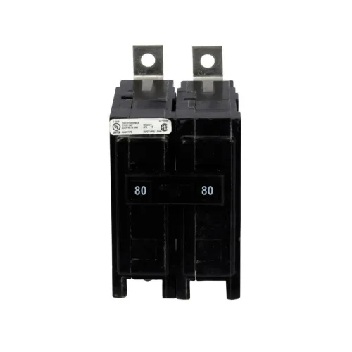 Next Day Delivery Eaton QBHW2080HV Thermal Magnetic Circuit Breaker - 240 Max Volt 80 Amp