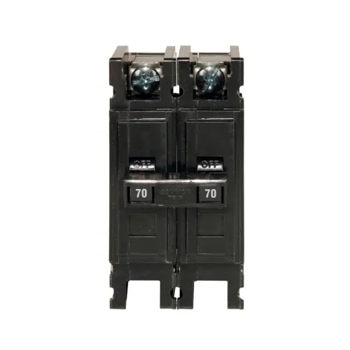 Free Returns Eaton QC2070H Thermal Magnetic Circuit Breaker - 240 Max Volt 70 Amp