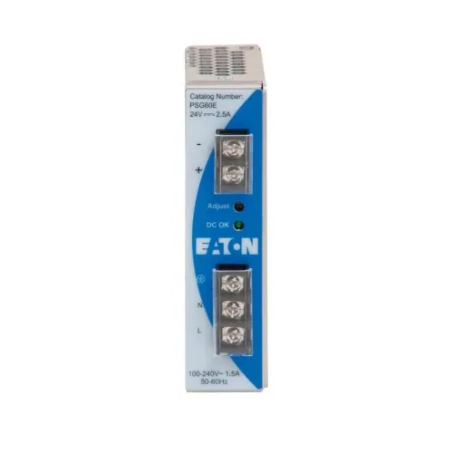 Eaton PSG120F24RM Power Supply - 400 to 500 VAC, 120 Watt, Three Phase Limited Time
