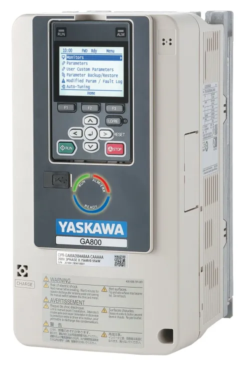 Yaskawa GA80UT140AWM - GA800 Drive - 480 Volt, 75/100 HP Buy Online