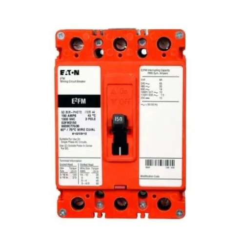 Affordable Eaton E2F030HMA02S22 E2 Series, Three Pole, 600 Max Volt, 30 Amp