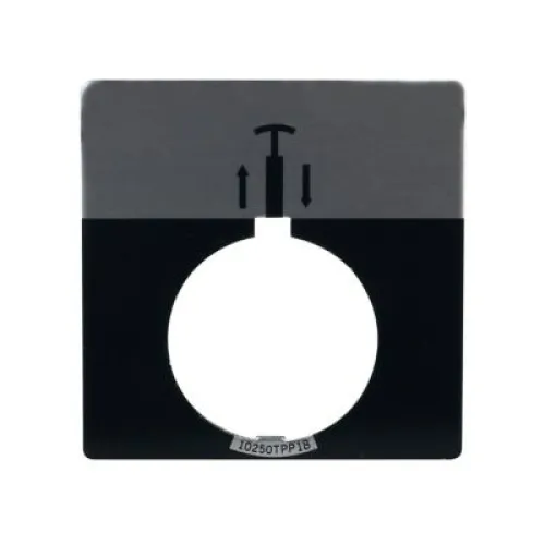 Special Offer Eaton 10250TR18 Pushbutton - Legend Plate - Jumbo, 1/2 round, 10250T Series