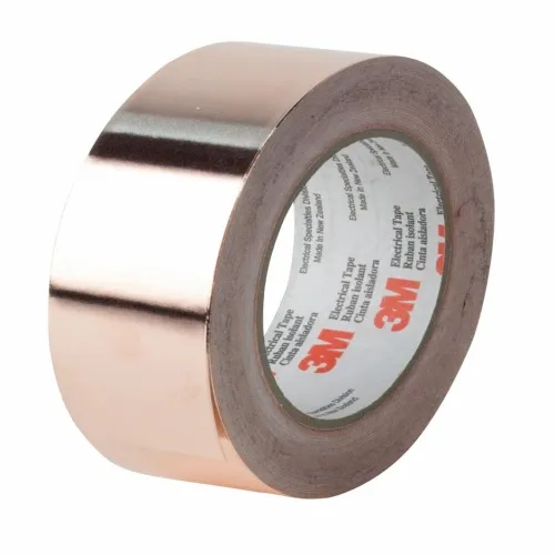 3M 7010304003 - 3M EMI Copper Foil Shielding Tape 1194, 1 in x 36 yd (25,40 mm x 33 m) Get Yours