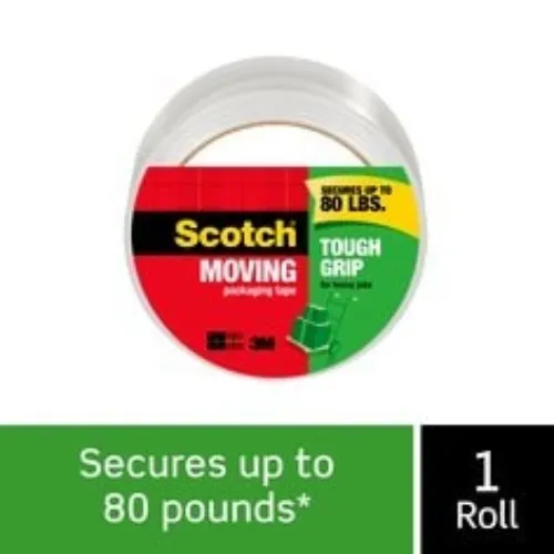 Seasonal Sale 3M 7100104270 - 3M Scotch® Tough Grip Moving Packaging Tape 3500, 1.88 in. x 54.6 yd.