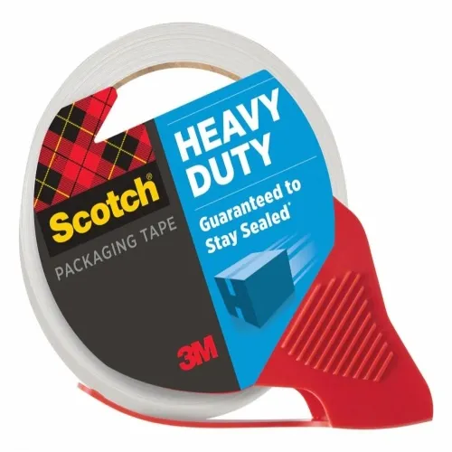 3M 7100246822 - 3M Scotch® Heavy Duty Shipping Packaging Tape 3850S-RD-12GC, 1.88 in x 38.2 yd (48 mm x 35 m) Must Have