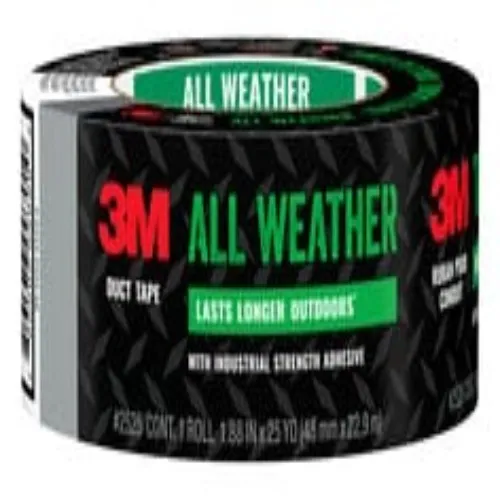 3M 7100281084 - 3M All Weather Duct Tape 2525, 1.88 in x 25 yd (48 mm x 22.8 m), 12 rls/cs Mega Sale