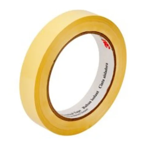 Top Pick 3M 7010045350 - 3M Polyester Film Electrical Tape 56, a 2.2-mil tape, 1/4 in x 72 yds, yellow, 3-in plastic core, Bulk (SLP)
