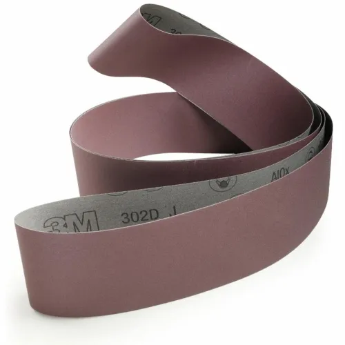 3M 7010363114 - 3M Cloth Belt 302D, P240 J-weight, 3 in x 132 in, Film-lok, Full-flex Top Rated