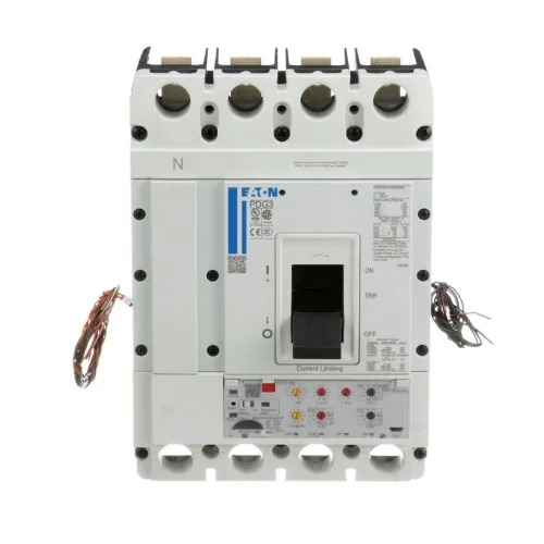 Eaton PDG34M0250E5XJ - MCCB 4P, 250 Amp, 600 VAC, 3 Frame Hassle-Free Returns