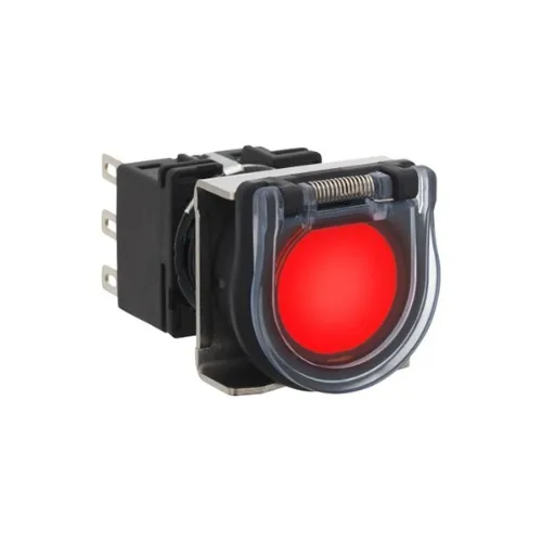 Free Returns IDEC LB6GL-A1T11R LB 16mm Illuminated Pushbutton Spdt R, Red