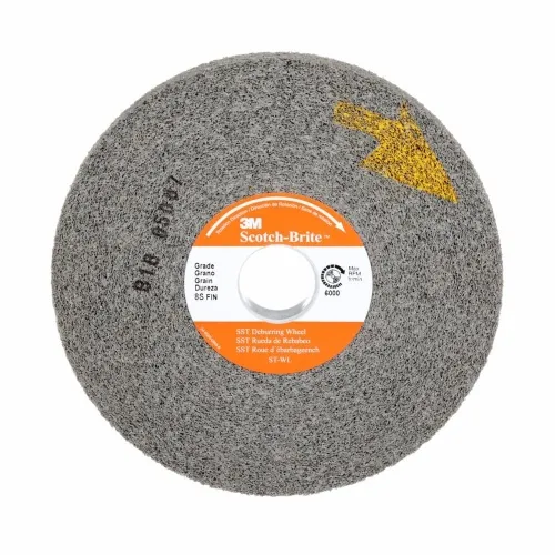 3M 7000045873 - 3M Scotch-Brite™ SST Deburring Wheel, ST-WL, 8S Fine, 12 in x 1/2 in x 5 in Hot Picks