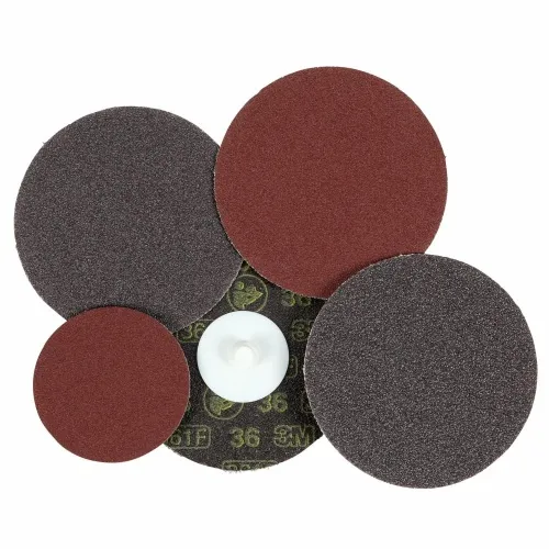 3M 7000000371 - 3M Roloc™ Disc 361F, 36 YF-weight, TR, 2 in, Die R200P Get Yours