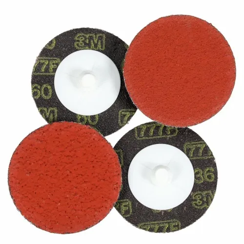 3M 7000000554 - 3M Roloc™ Disc 777F, 60 YF-weight, TR, 3 in, Die R300V Price Drop