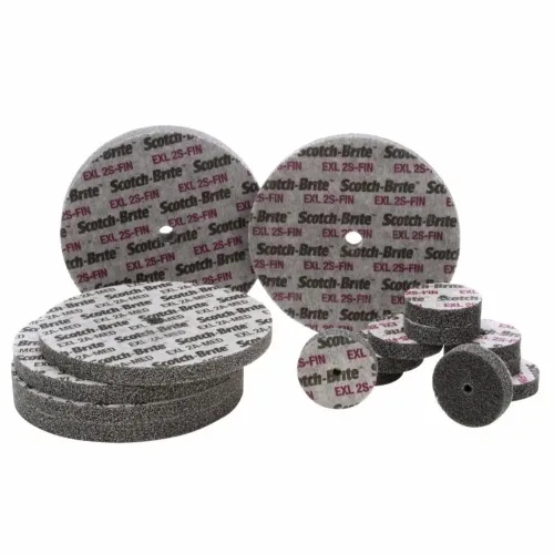 3M 7010366269 - 3M Scotch-Brite™ EXL Unitized Wheel, XL-UW, 8A Coarse, 4 in x 1/2 in x 3/8 in Order Now