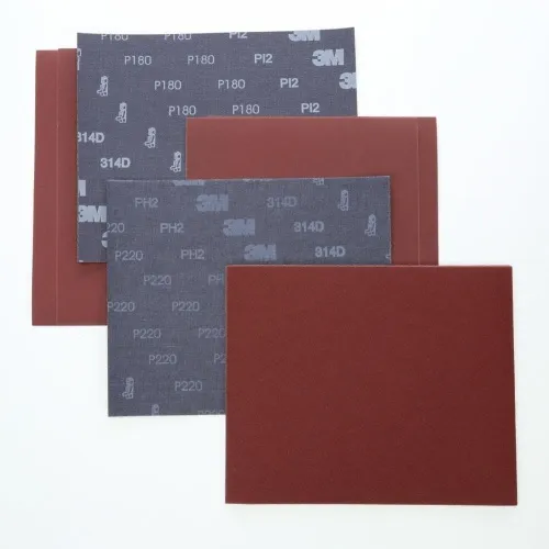 3M 7000000358 - 3M Utility Cloth Sheet 314D, 9 in x 11 in P120 J-weight Same Day Shipping