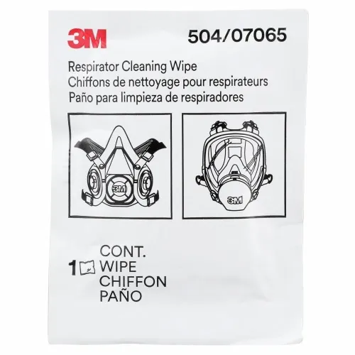 3M 7000001938 - 3M Respirator Cleaning Wipe 504/07065(AAD) While Supplies Last