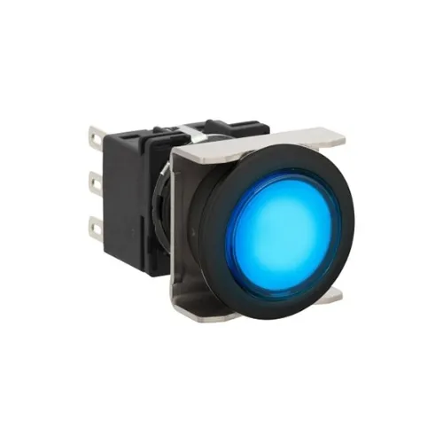 Top Rated IDEC LB6L-M1T14VS LB 16mm Illuminated Pushbutton Spdt S, Blue
