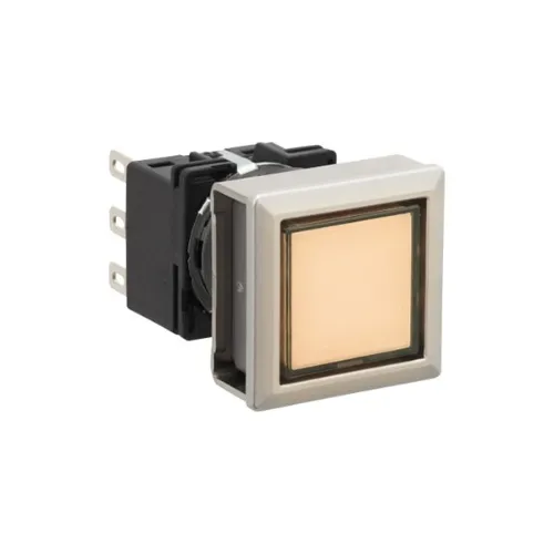 Authentic IDEC LB7ML-A1T13W LB 16mm Illuminated Pushbutton Spdt W, White