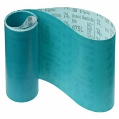 Premium 3M 7100328789 - 3M Diamond Microfinishing Film Belt 675L, 20 Mic 5MIL, 5/8 in x 120 in